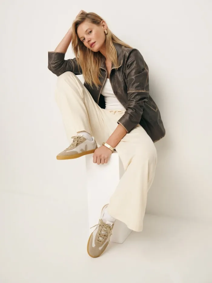Reformation Sneakers Veja Volley Sneaker Natural Sahara Natural 8211 Women