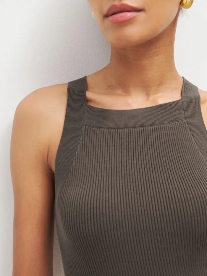Reformation Sweaters Odin Cotton Sweater Tank Putty 8211 Women Reformation Sweaters Odin Cotton Sweater Tank Putty 8211 Women