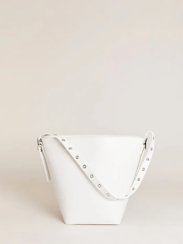 Reformation Totes Rafaella Medium Trapeze Tote Bianco Leather 8211 Women Reformation Totes Rafaella Medium Trapeze Tote Bianco Leather 8211 Women