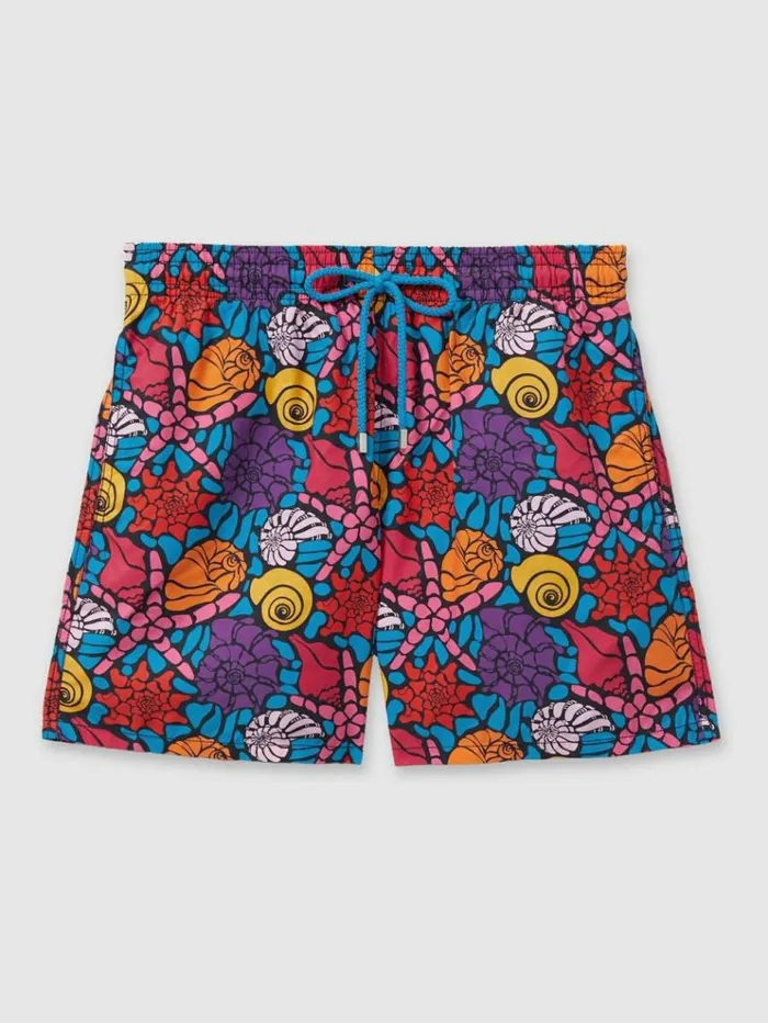 REISS Swimwear Men Vilebrequin Bleu Marine Shell Print Swim Shorts Bleu Marine REISS Swimwear Men Vilebrequin Bleu Marine Shell Print Swim Shorts Bleu Marine