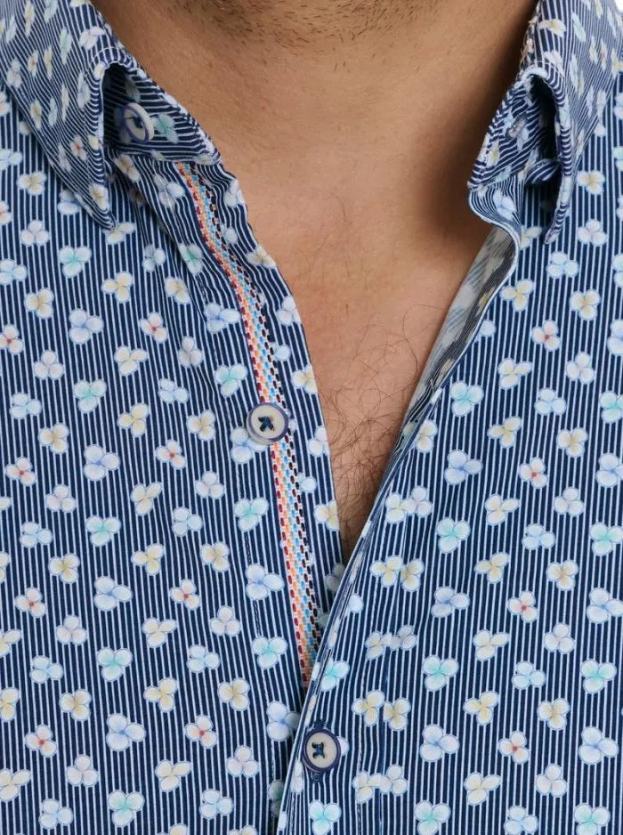 Robert Graham Button Down Shirts Men Senan Long Sleeve Knit Shirt Multi