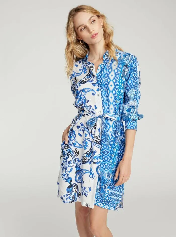 Robert Graham Dresses Women Charlotte Dress Blue