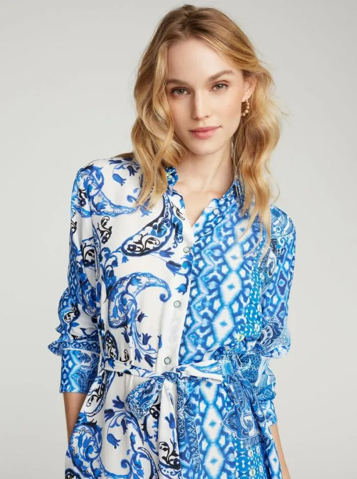 Robert Graham Dresses Women Charlotte Dress Blue