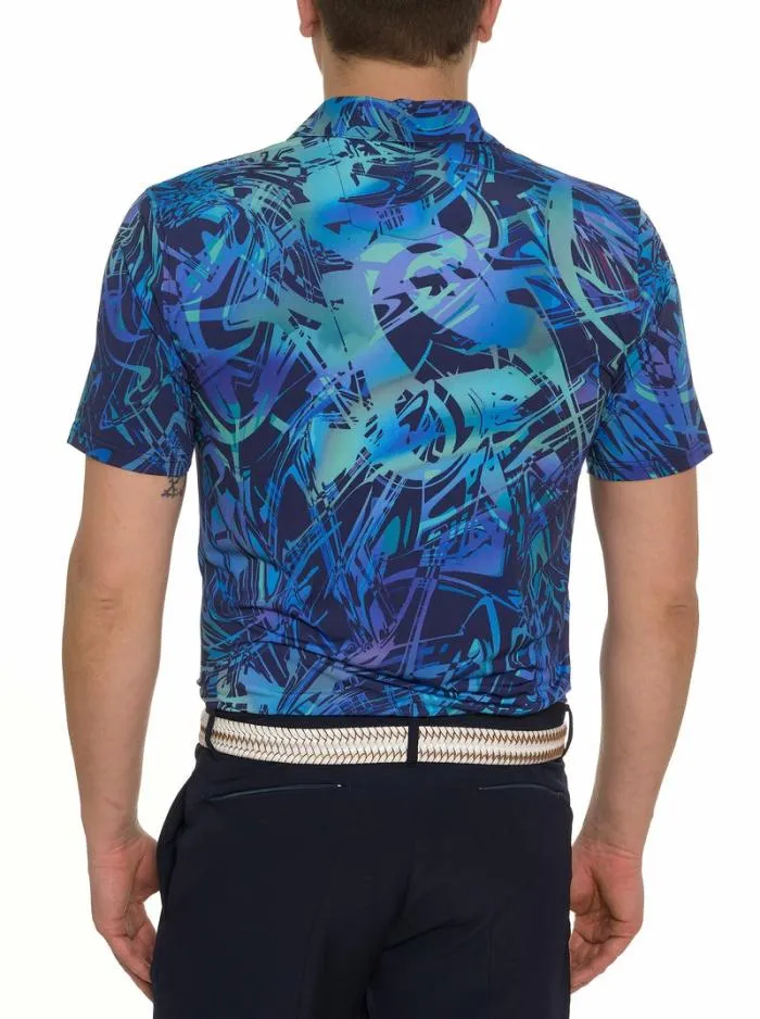 Robert Graham Polos and TShirts Men Messina Performance Polo White