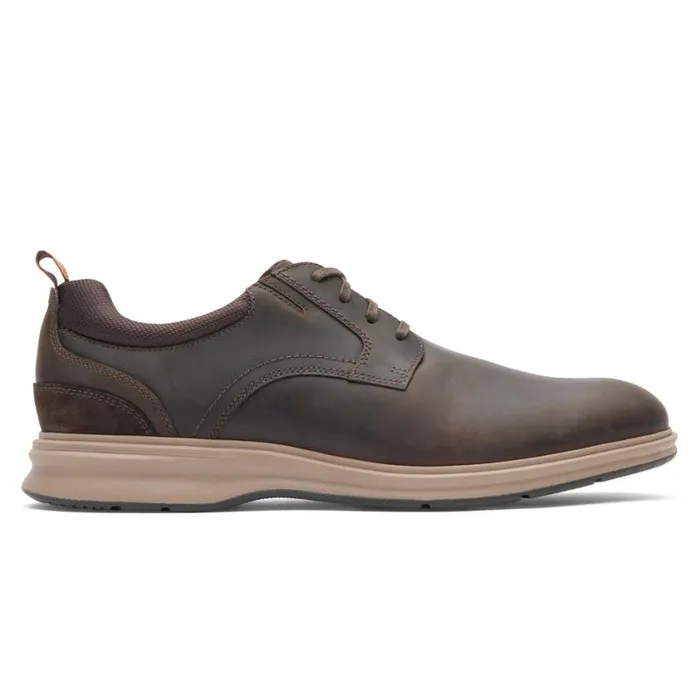 Rockport Oxfords and LaceUps Men Total Motion City Plain Toe Oxford Brown Rockport Oxfords and LaceUps Men Total Motion City Plain Toe Oxford Brown