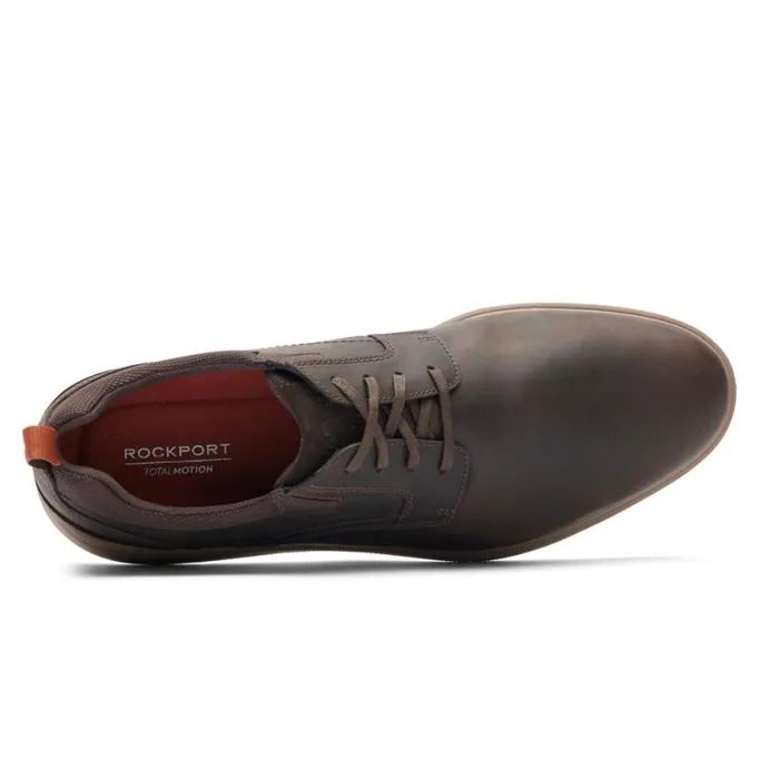 Rockport Oxfords and LaceUps Men Total Motion City Plain Toe Oxford Brown Rockport Oxfords and LaceUps Men Total Motion City Plain Toe Oxford Brown