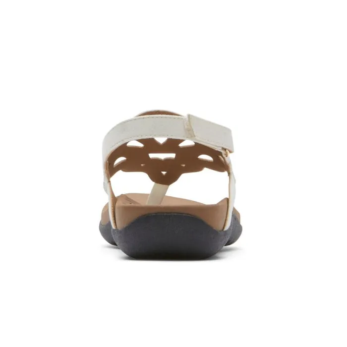 Rockport Sandals and Wedges Women Ridge Slingback Sandal White Bling