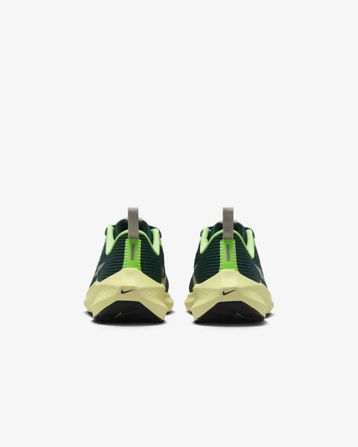 Running Kids Nike Air Zoom Pegasus 40 Deep Jungleluminous Greenlime Blastmetallic Platinum