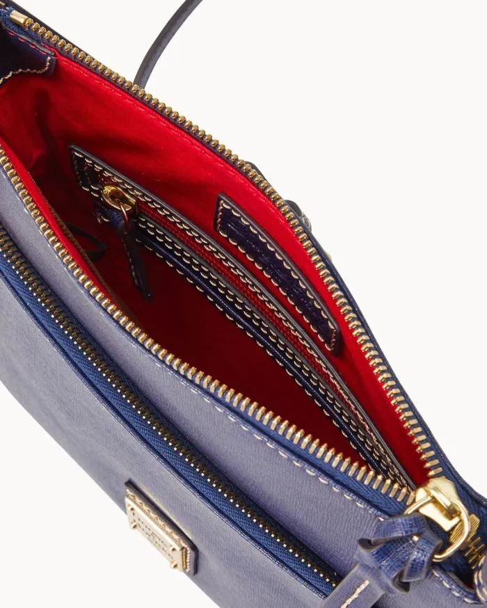 Saffiano Letter Carrier Women Dooney and Bourke Crossbodies Saffiano Letter Carrier Women Dooney and Bourke Crossbodies