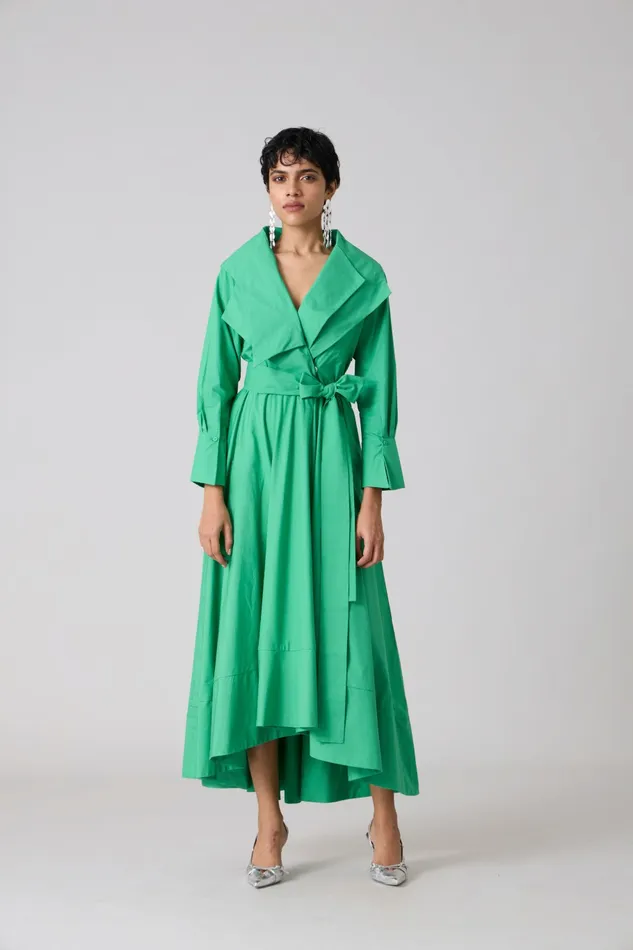 Scarlet Sage Dresses ZORA Dress 8211 Island Green 8211 Women
