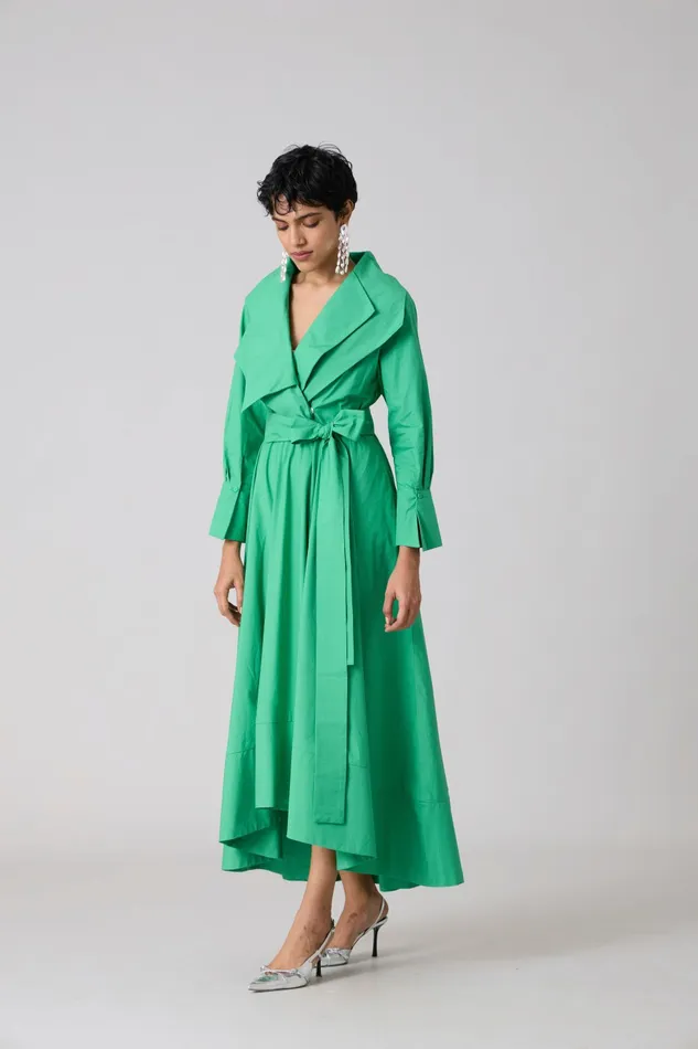 Scarlet Sage Dresses ZORA Dress 8211 Island Green 8211 Women