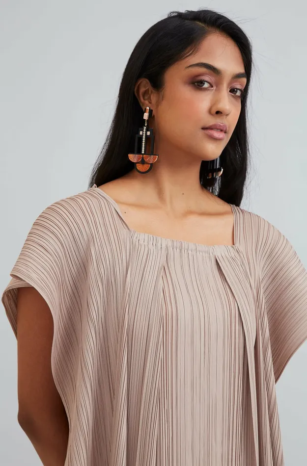 Scarlet Sage Gissa Bicalho Danielle Earrings 8211 Rust 8211 Women