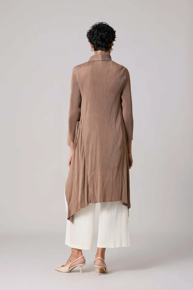 Scarlet Sage Overlays Briana Fringe Overlay 8211 Taupe 8211 Women