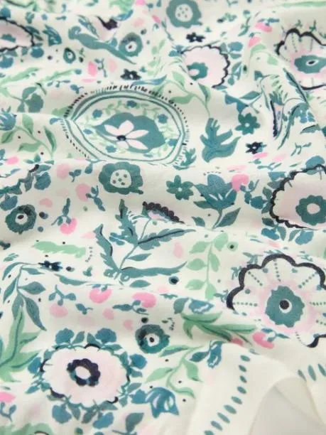 Scarves Women Joules Cream Cotton Square Scarf
