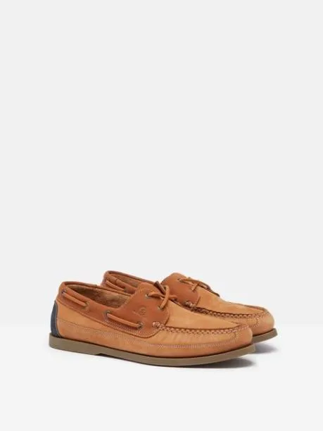 Shoes Men Joules Brown Boardwalk Deck Shoes