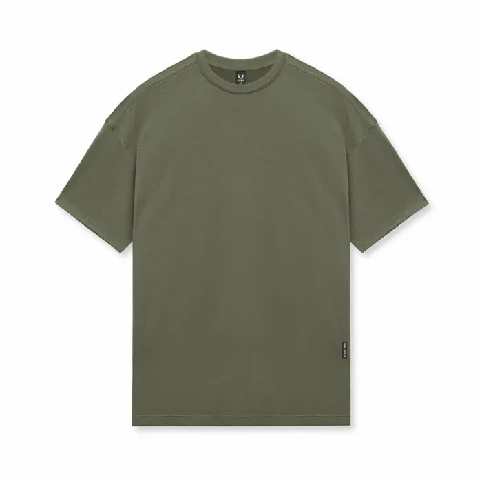 Short Sleeves Men ASRV Core Mesh Oversized Tee Olive