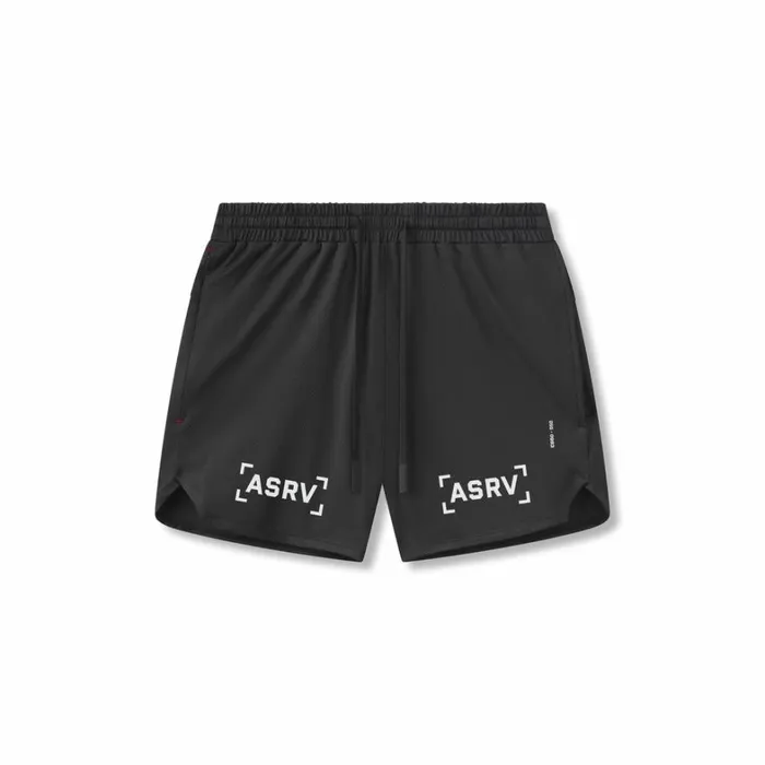 Shorts Men ASRV AeroSilver 5034 Linerless Short Black 034brackets034