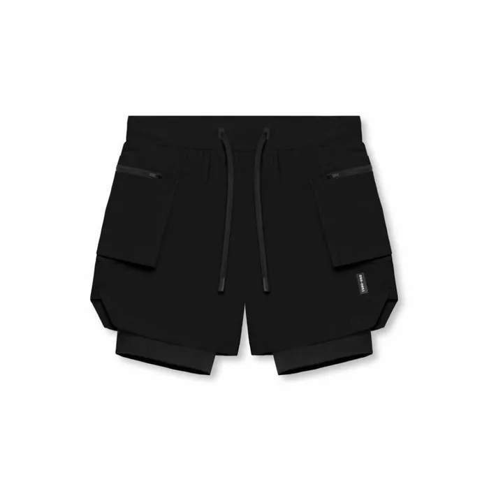 Shorts Men ASRV TetraLite 5034 Liner Cargo Short Black