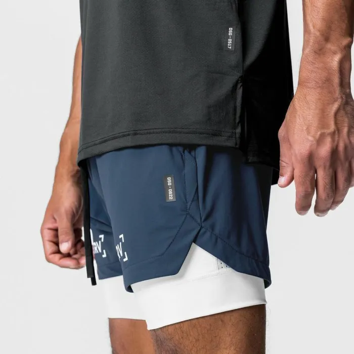 Shorts Men ASRV TETRALITE 5034 Liner Short Navywhite