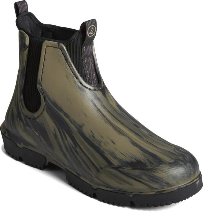 Sperry Boots Men Float Rain Boot Olive Camo Sperry Boots Men Float Rain Boot Olive Camo