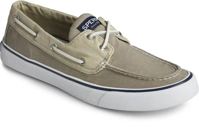 Sperry Sneakers Men Bahama II Sneaker Salt Washed Oysterkhaki Sperry Sneakers Men Bahama II Sneaker Salt Washed Oysterkhaki