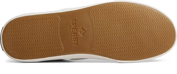 Sperry Sneakers Men SeaCycled Striper II CVO Textile Sneaker White Sperry Sneakers Men SeaCycled Striper II CVO Textile Sneaker White