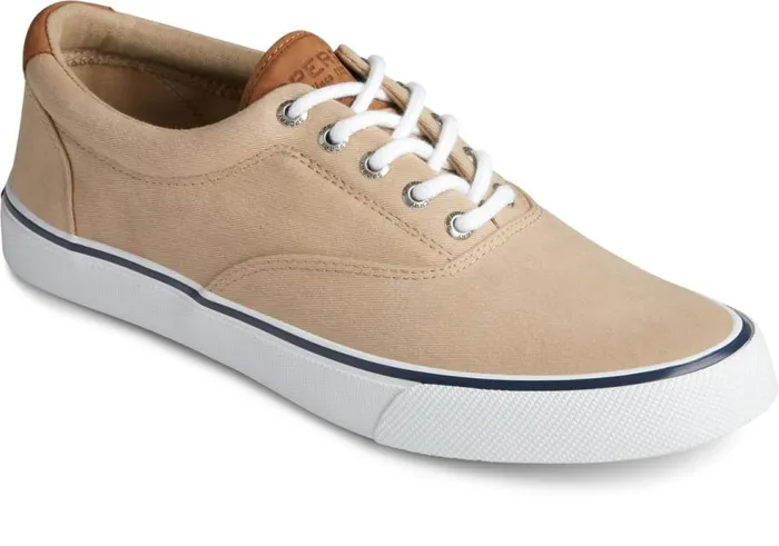 Sperry Sneakers Men Striper II CVO Sneaker Salt Washed Chino Sperry Sneakers Men Striper II CVO Sneaker Salt Washed Chino