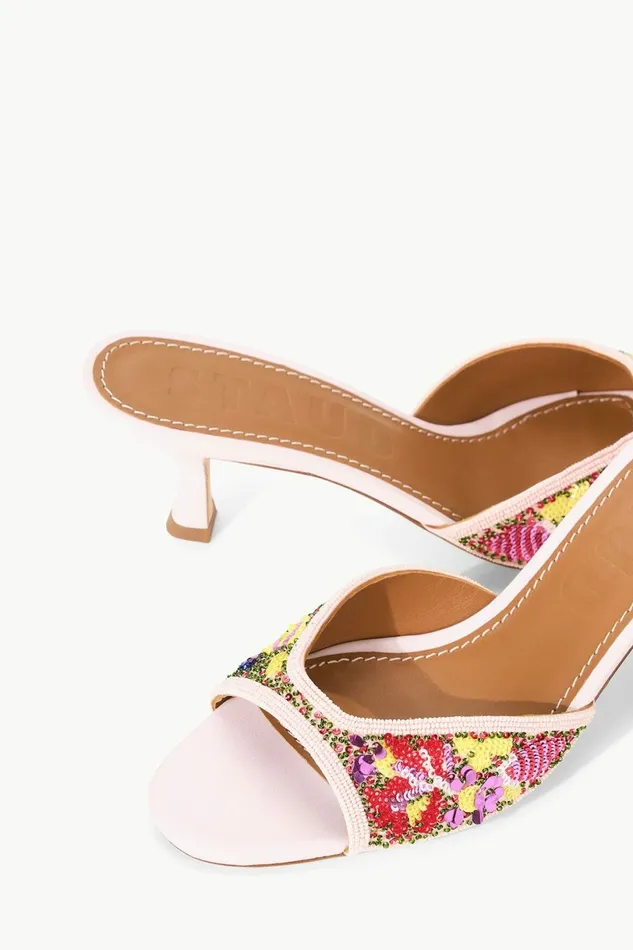 STAUD BRIGITTE MULE Wildflowers Women Mules and Flats STAUD BRIGITTE MULE Wildflowers Women Mules and Flats