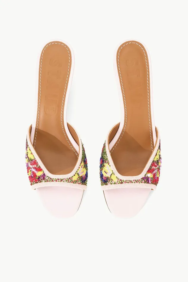 STAUD BRIGITTE MULE Wildflowers Women Mules and Flats STAUD BRIGITTE MULE Wildflowers Women Mules and Flats