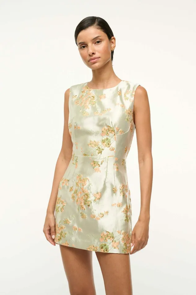 STAUD GARDEN DRESS Metallic Bloom Women Dresses STAUD GARDEN DRESS Metallic Bloom Women Dresses