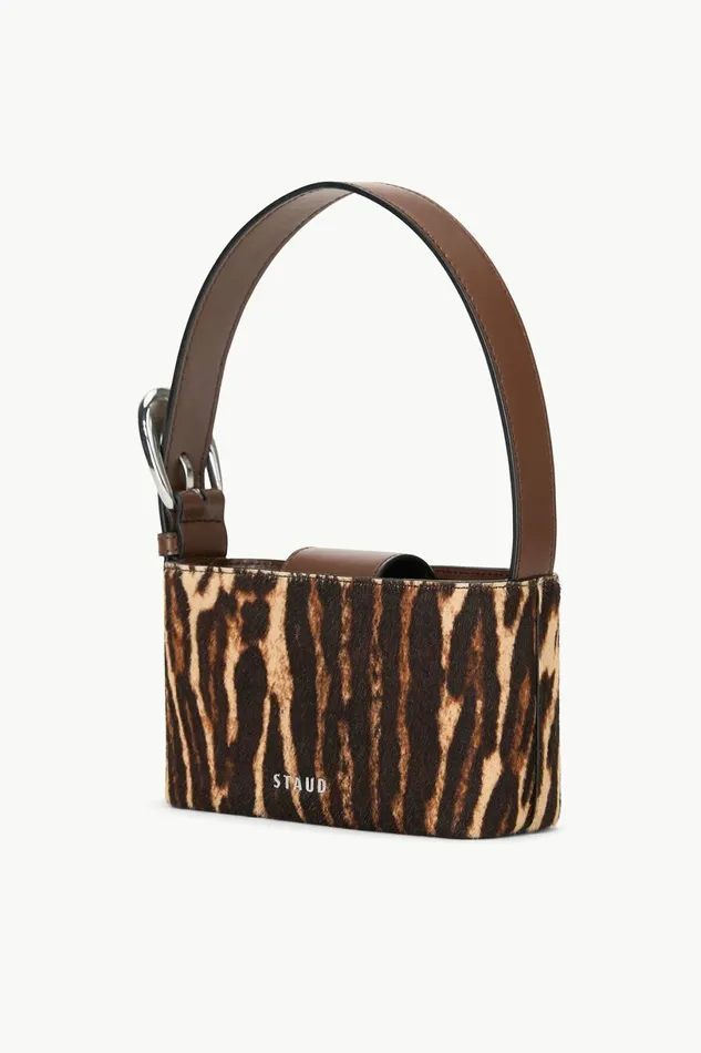 STAUD GRANT BAG Lady Leopard Cacao Women Clutches and Handhelds STAUD GRANT BAG Lady Leopard Cacao Women Clutches and Handhelds