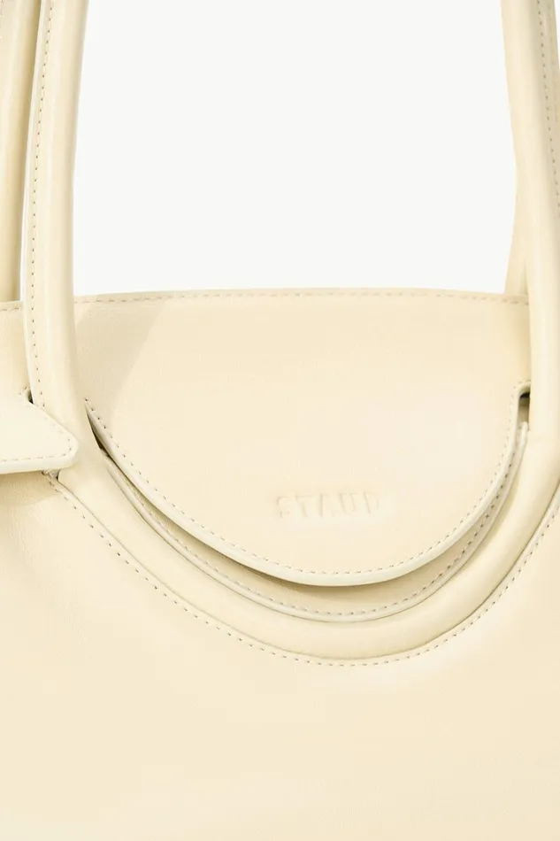 STAUD MAUDE SHOULDER BAG Cream Women Essentials STAUD MAUDE SHOULDER BAG Cream Women Essentials