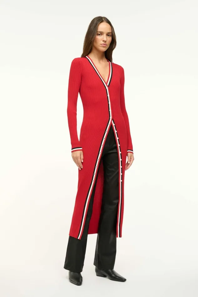 STAUD THE NFL SHOKO SWEATER Chiefs Women Dresses STAUD THE NFL SHOKO SWEATER Chiefs Women Dresses
