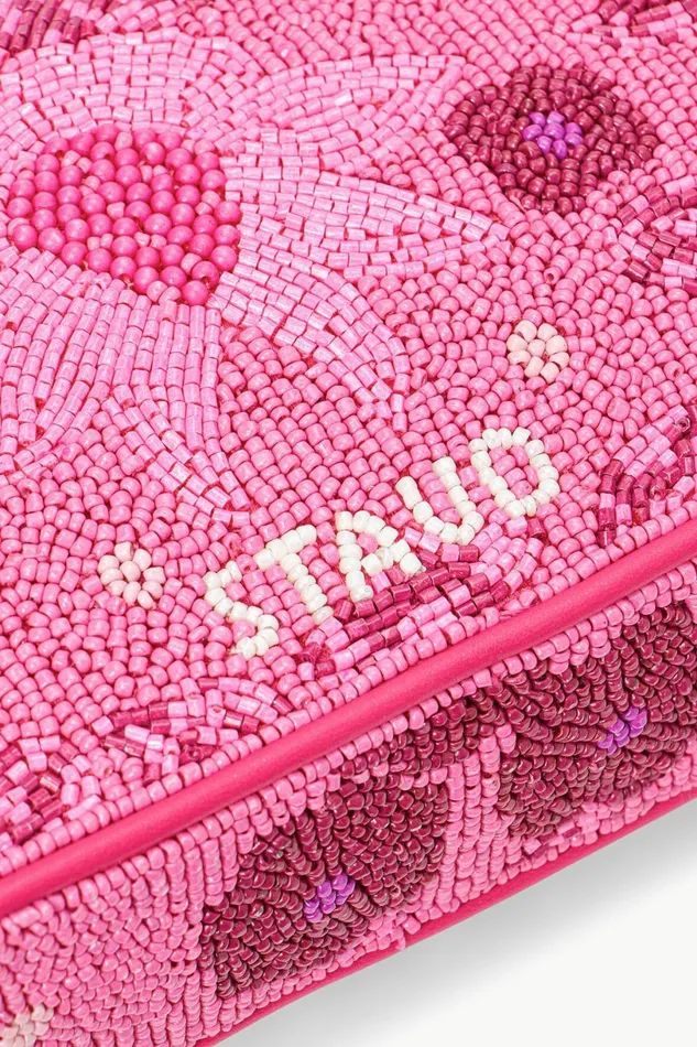 STAUD TOMMY BEADED BAG Blossom Garden Party Women Shoulder STAUD TOMMY BEADED BAG Blossom Garden Party Women Shoulder