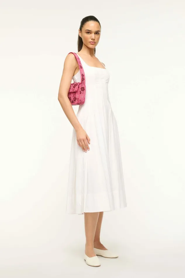 STAUD TOMMY BEADED BAG Blossom Garden Party Women Shoulder STAUD TOMMY BEADED BAG Blossom Garden Party Women Shoulder