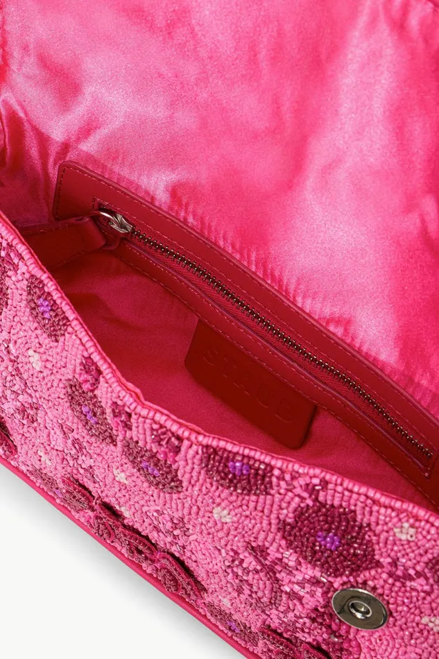 STAUD TOMMY BEADED BAG Blossom Garden Party Women Shoulder STAUD TOMMY BEADED BAG Blossom Garden Party Women Shoulder