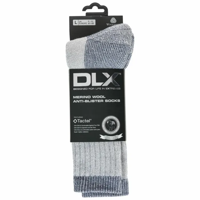 Strolling DLX Walking Socks Grey Marl Men Trespass Snow Boots