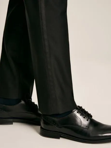 Suits and Tailoring Men Joules Black Slim Fit Tuxedo Suit Trousers