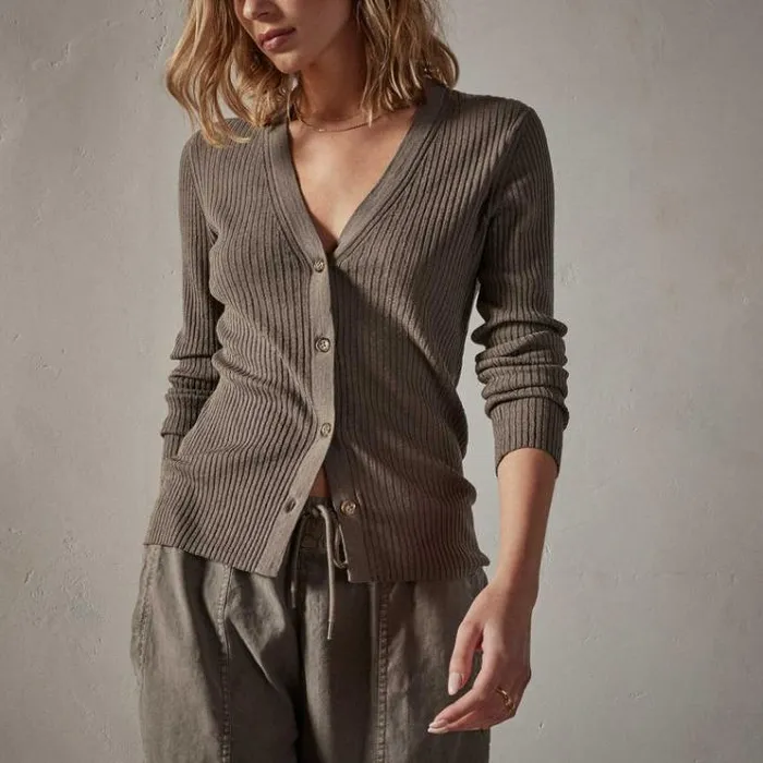Sweaters Women James Perse Carmel Cardigan River Rock