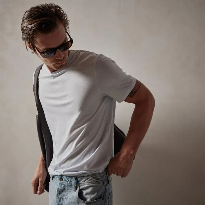 TShirts Men James Perse Luxe Lotus Jersey Tee Memory