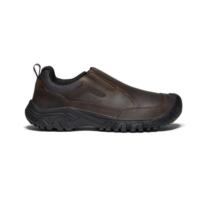 Targhee III SlipOn Wide Brown Leather Slipon Men KEEN Casual