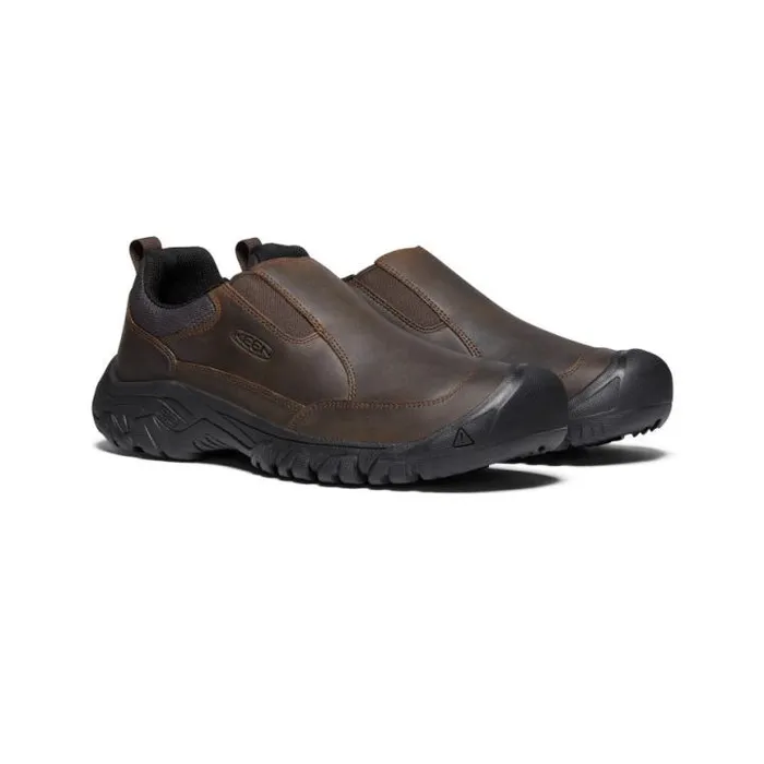 Targhee III SlipOn Wide Brown Leather Slipon Men KEEN Casual Targhee III SlipOn Wide Brown Leather Slipon Men KEEN Casual