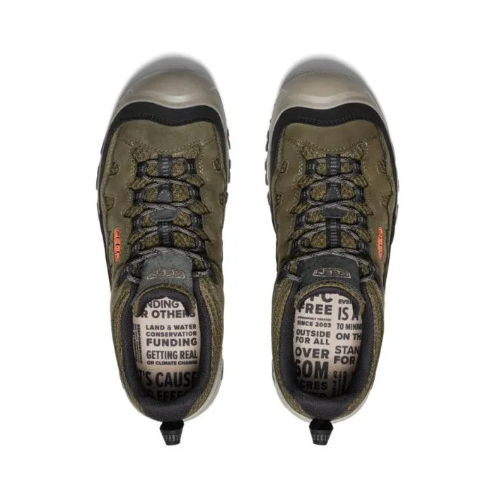Targhee IV Vent Dark OliveGold Flame Leather Hiking Shoe Men KEEN Shoes Targhee IV Vent Dark OliveGold Flame Leather Hiking Shoe Men KEEN Shoes