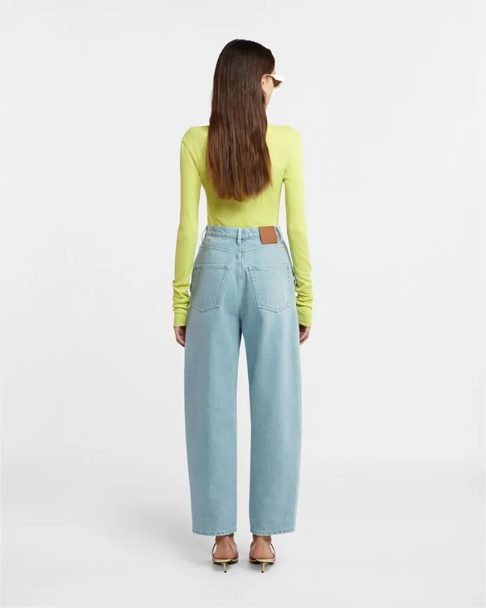 Teddie Lime Superfine Merino Women Nanushka Tops Teddie Lime Superfine Merino Women Nanushka Tops