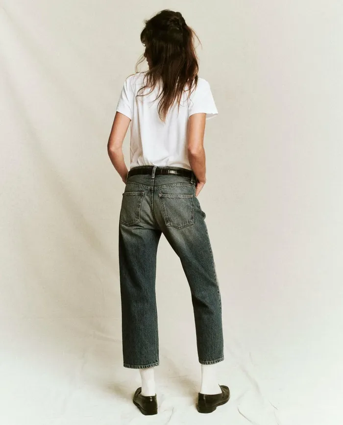 Tees Women The Great The Slim Tee True White Tees Women The Great The Slim Tee True White