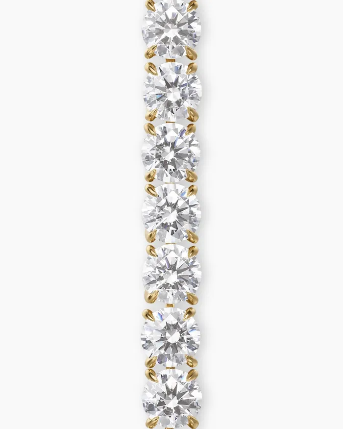 Tennis Bracelet In 18K Yellow Gold With Diamonds 4mm Women David Yurman Chain Tennis Bracelet In 18K Yellow Gold With Diamonds 4mm Women David Yurman Chain