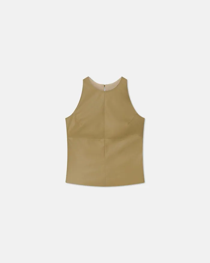 Teza Khaki Okobor Women Nanushka Tops Teza Khaki Okobor Women Nanushka Tops
