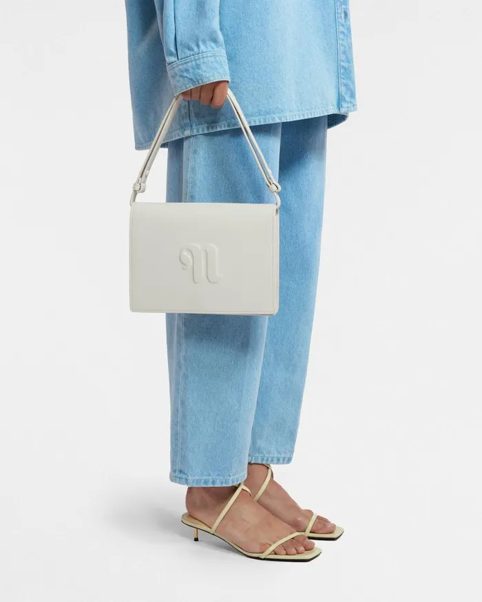 The Concertina Large Off White WomenMen Nanushka Bags
