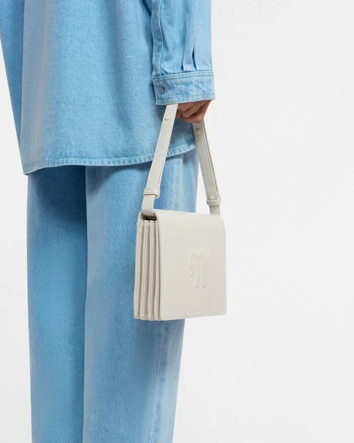 The Concertina Large Off White WomenMen Nanushka Bags