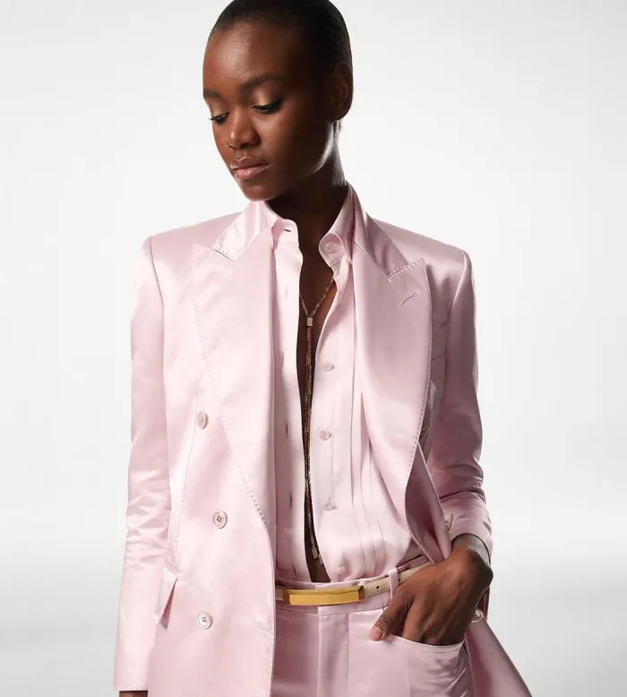 TOM FORD Jackets Women LUSTROUS 034WALLIS034 DOUBLE BREASTED JACKET TOM FORD Jackets Women LUSTROUS 034WALLIS034 DOUBLE BREASTED JACKET